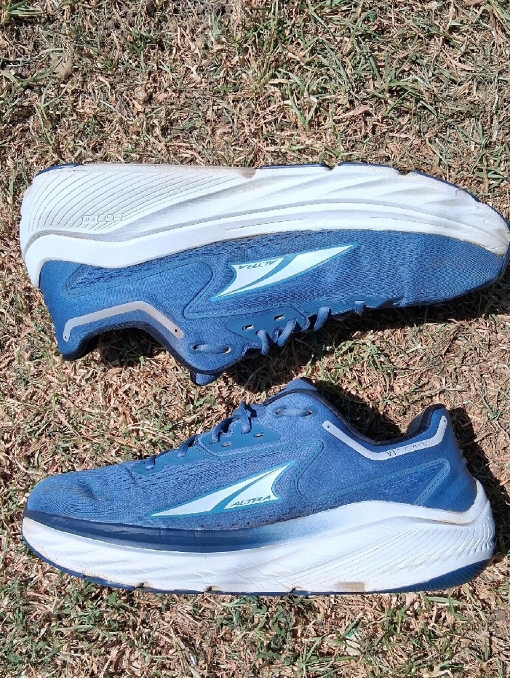 Altra Blue and White Men's Athletic Running Shoes
